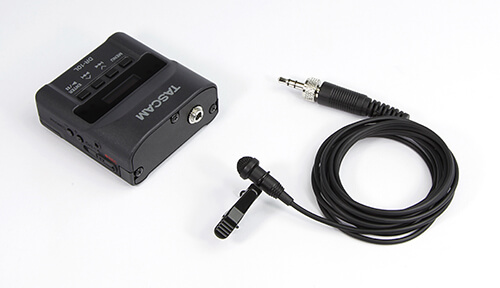 Grabador digital MicroSD para Micrófonos de solapa