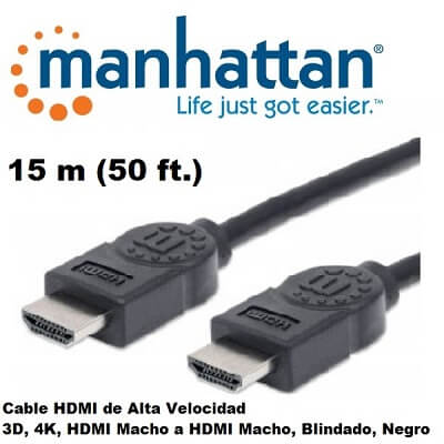 Manhattan 308434 Cable hdmi 15 mts