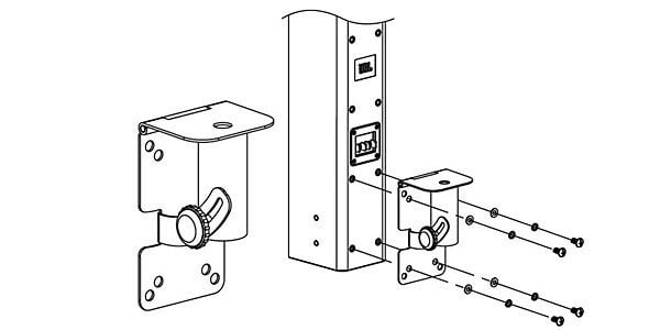 JBL CBT1K-ACC1 Bracket de montaje para serie cbt