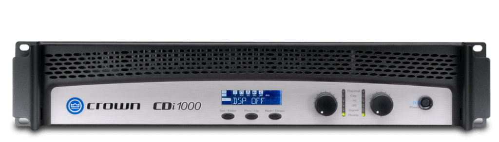 Amplificador de audio 2 canales de 275 W a 8 omhs, 500 W a 70V