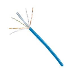 Panduit NUR6C04IG-C / NUR6C04BU-C Cable utp 4 pares cat 6 jacket azul y gris(cmr) por metro