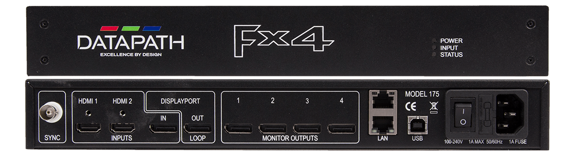 Datapath Fx4 Controlador de videowall 3x4