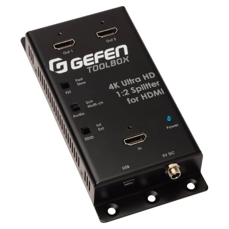 Gefen GTB-HD4K2K-142C 4k ultra hd 1:2 splitter para hdmi