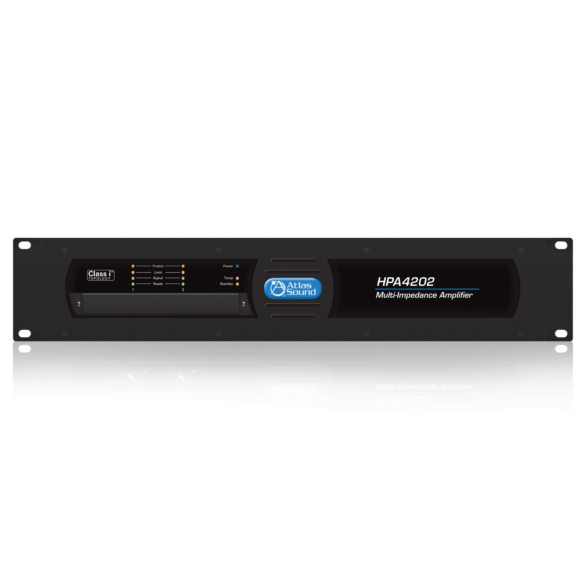 Atlas Sound HPA4202 Amplificador comercial de doble canal y 4800 vatios