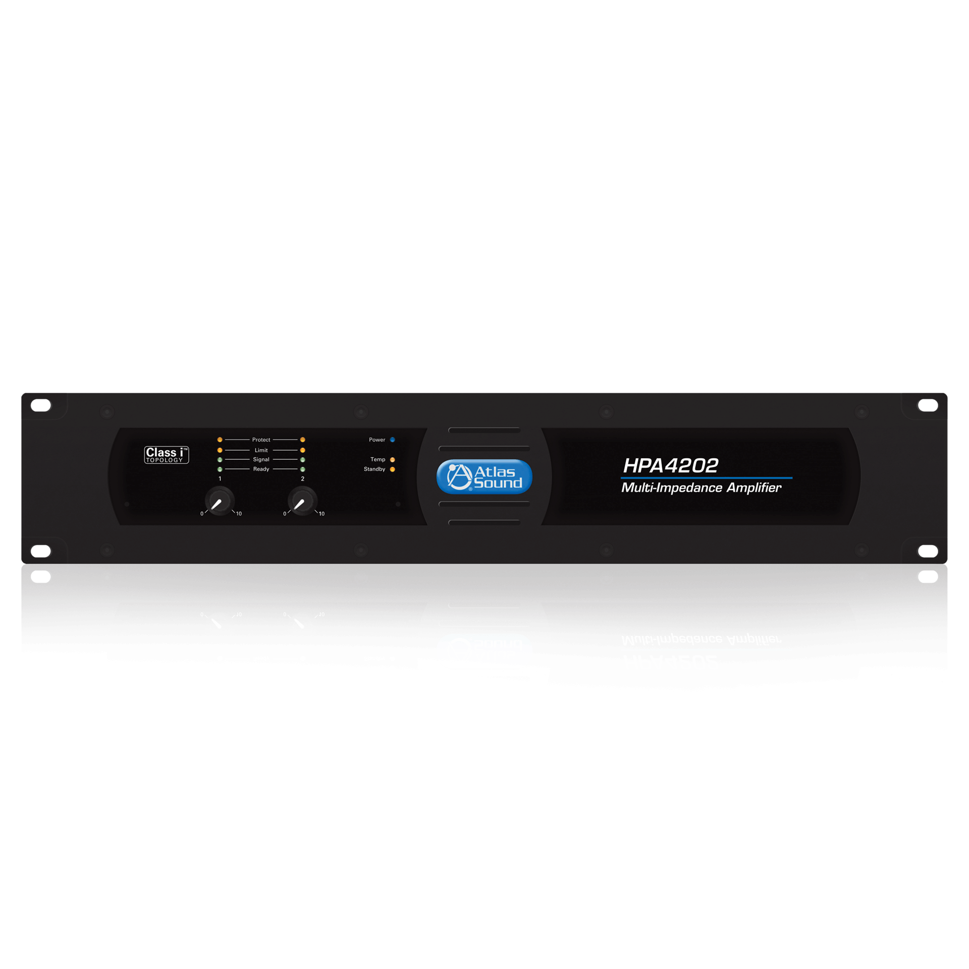 Atlas Sound HPA4202 Amplificador comercial de doble canal y 4800 vatios