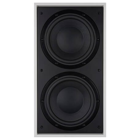 BOWERS & WILKINS ISW-4 Subwoofer pasivo empotrar en muro, 2 woofers 8