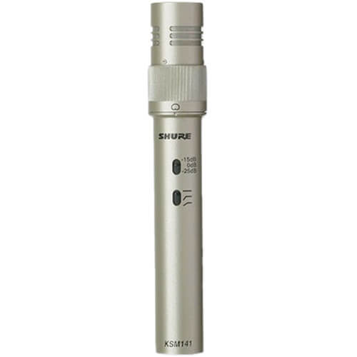 Shure general KSM141/SL Micrófono vocal/instrumental ideal para estudios.