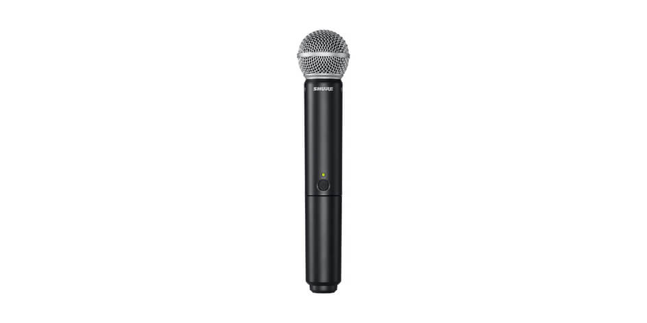 Shure general BLX2/SM58 Micrófono transmisor inalambrico de mano con capsula integrada ms58.