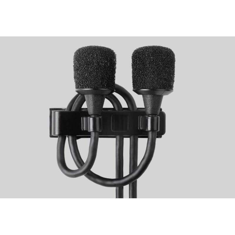 Shure general MX150B/O-TQG Micrófono de solapa microflex subminiatura omnidireccional