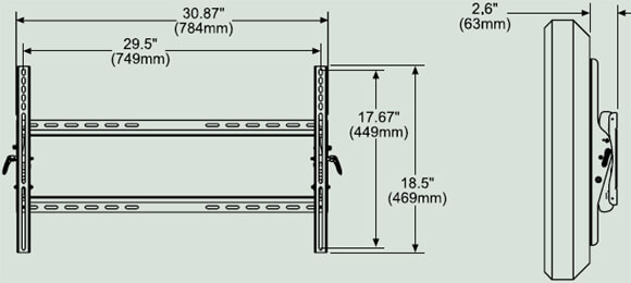 Peerless-AV Peerless av st650 soporte para tv de 39