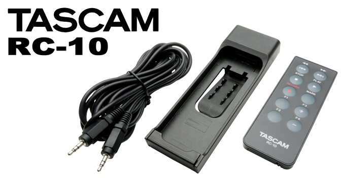 TASCAM RC-10 Control remoto alámbrico opcional para dr-40 (pza)