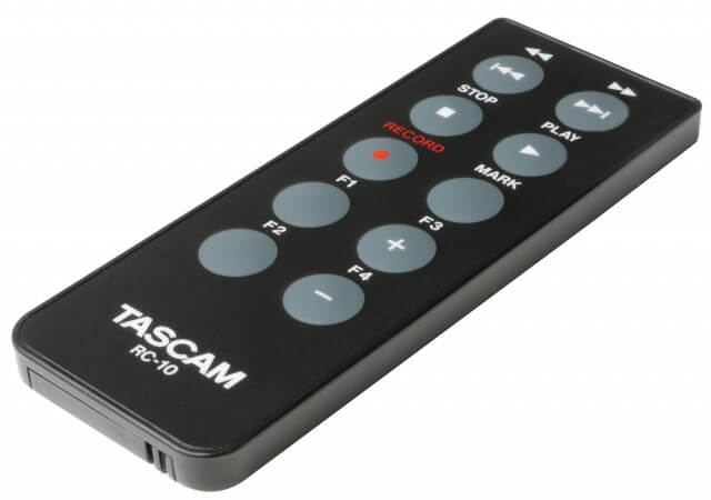 TASCAM RC-10 Control remoto alámbrico opcional para dr-40 (pza)