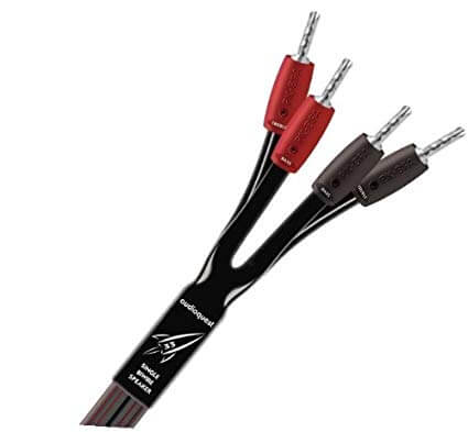 Audioquest ROCK336PR Cable armado y conectores para bocina.