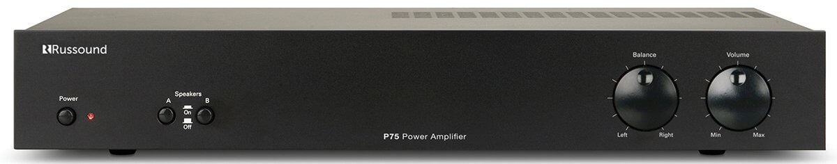 Russound RU-P75 Amplificador de doble fuente de 75 watts de 2 canales