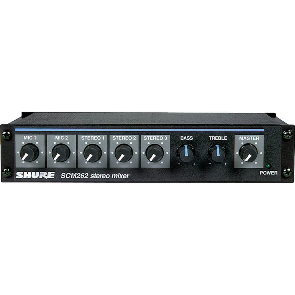 Shure Systems Scm262 shure mezclador de micrófono estéreo.