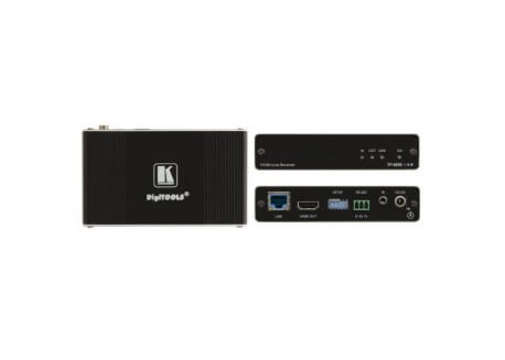 Kramer tp-583r extensor hdmi 4k hdr con rs232 e ir a través de hdbaset de largo alcance