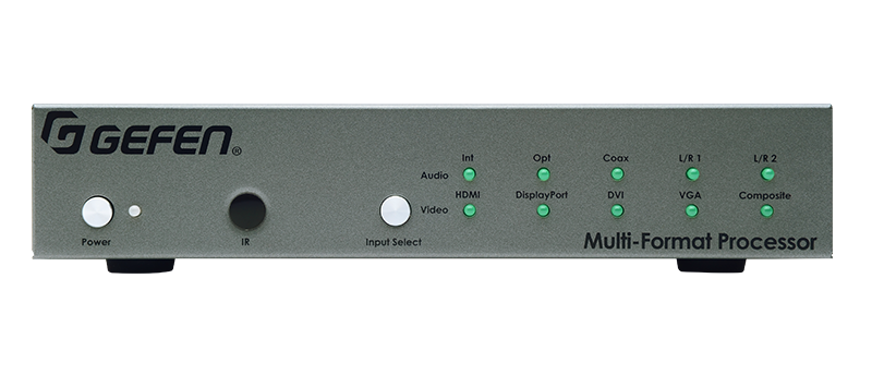 Gefen EXT-MFP Procesador de audio y video multiformato, swithc, convertidor y escalador