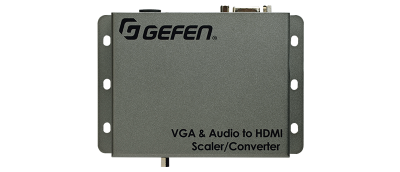 Escalador / convertidor, de VGA  + audio a HDMI