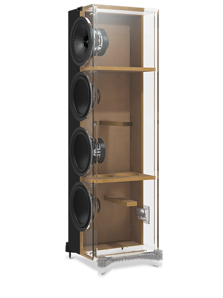 KEF Reference Kef q750 bocina frontal tipo torre (par)