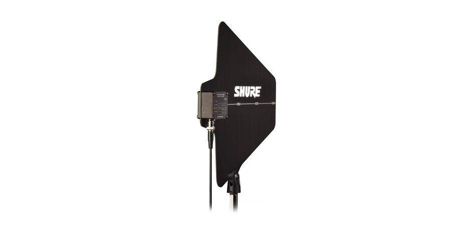 Shure general UA874wb Antena direccional activa, selección de ganancias entre +12, +6, 0 y -6db, 470 a 900hz