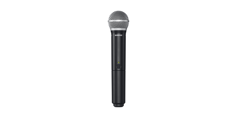 Shure general BLX2/PG58 Micrófono inalambrico de mano con capsula integrada.