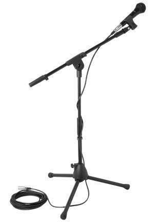 On-stage MS7411B Stand para micrófono drum/amp base euro-Style color negro