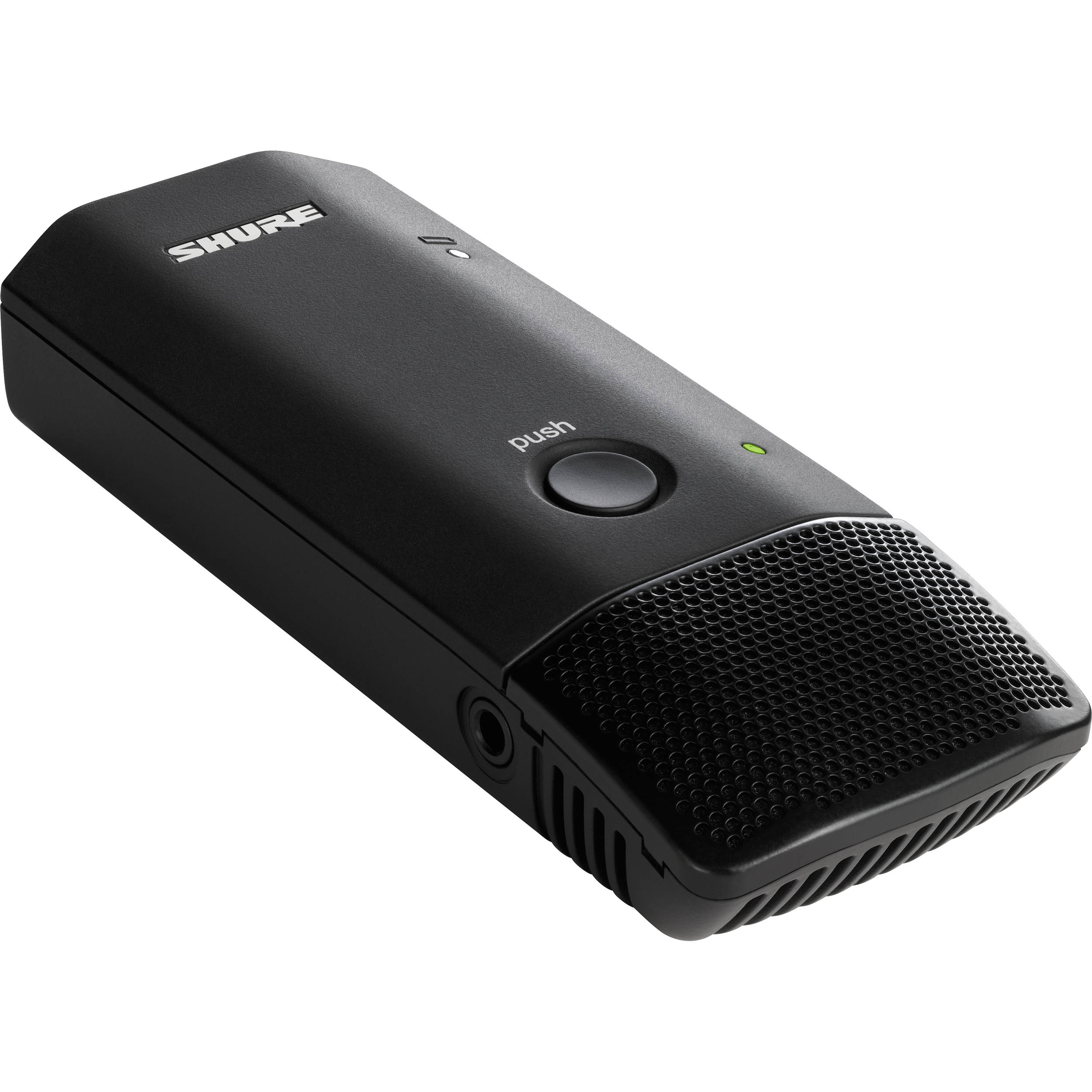 Shure Systems MXW6/O Micrófono plano de superficie transmisor inalámbrico, con cápsula cardioide  ó con cápsula omnidirecciona,( incluye una batería sb901)