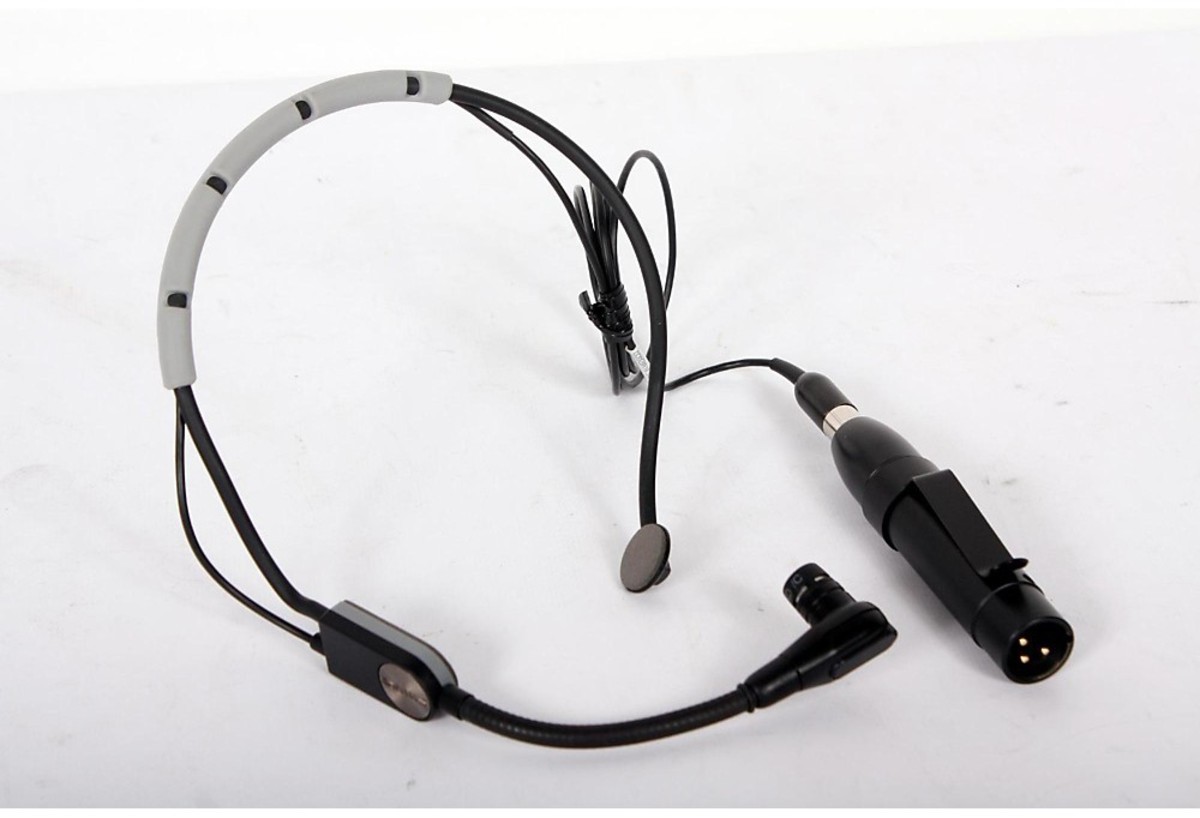 Micrófono de Diadema, para Cantantes / Instrumentistas, con cable y preamplificador XLR