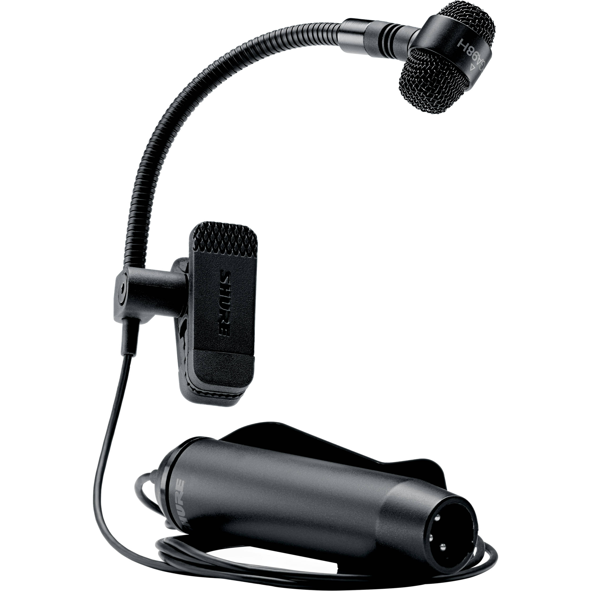 Shure general PGA98H-XLR Microfono condensador cardioide para instrumento