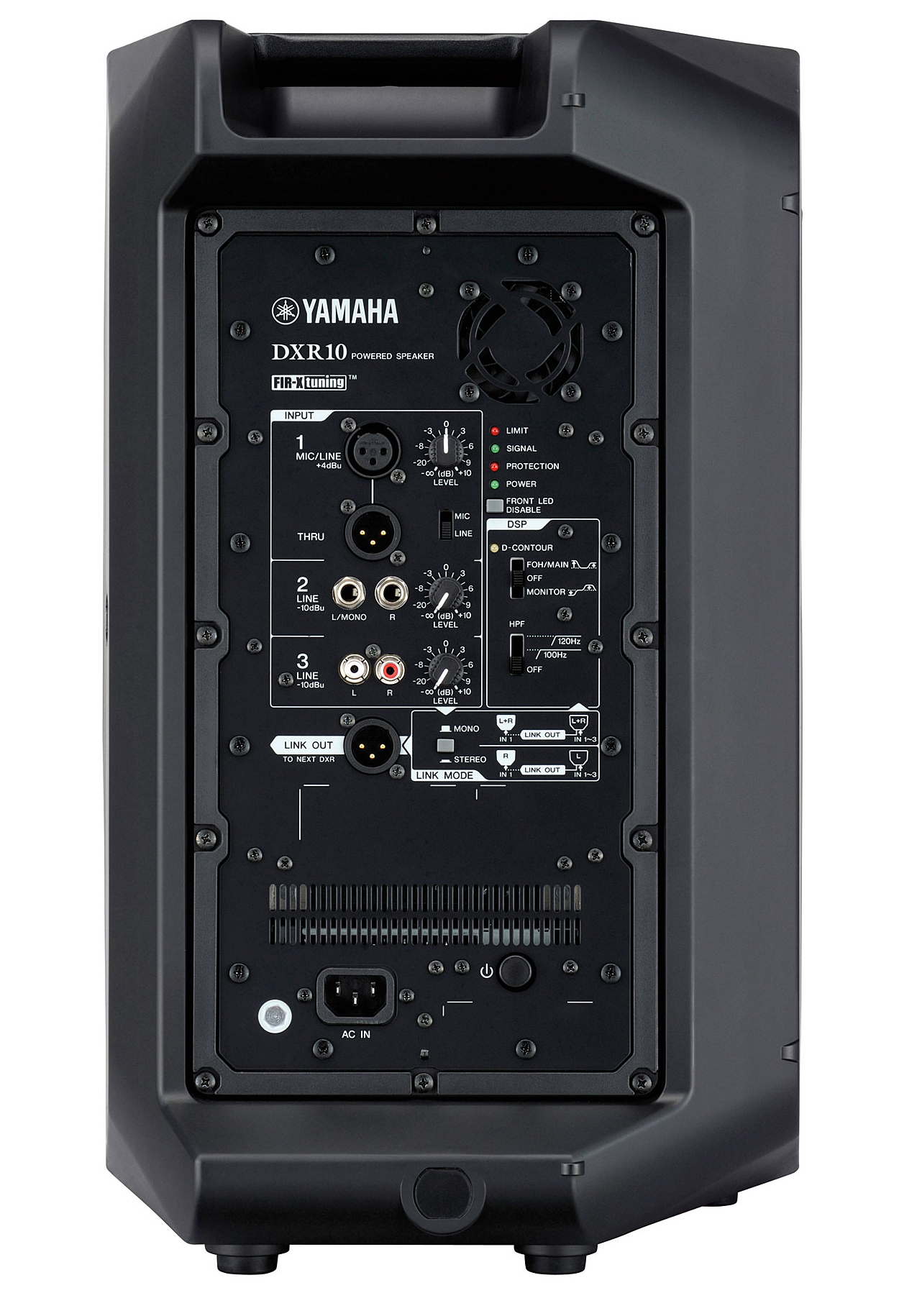 Yamaha DXR10MKII Altavoz Amplificado de 10 Pulgadas y 700 Watts Continuos