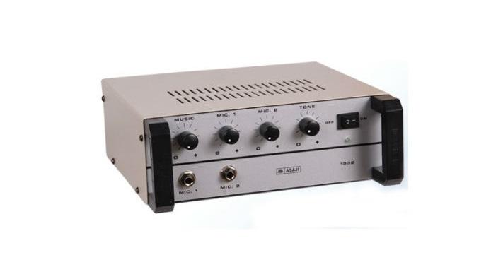 ASAJI 1032 Amplificador mezclador de audio de 35W RMS