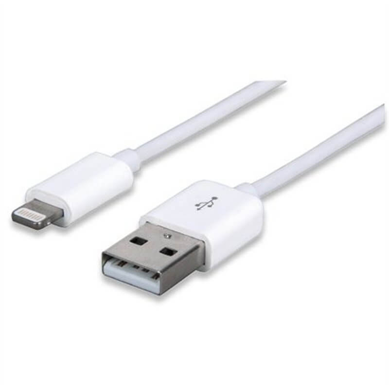 Cable USB tipo A a 8 pines macho
