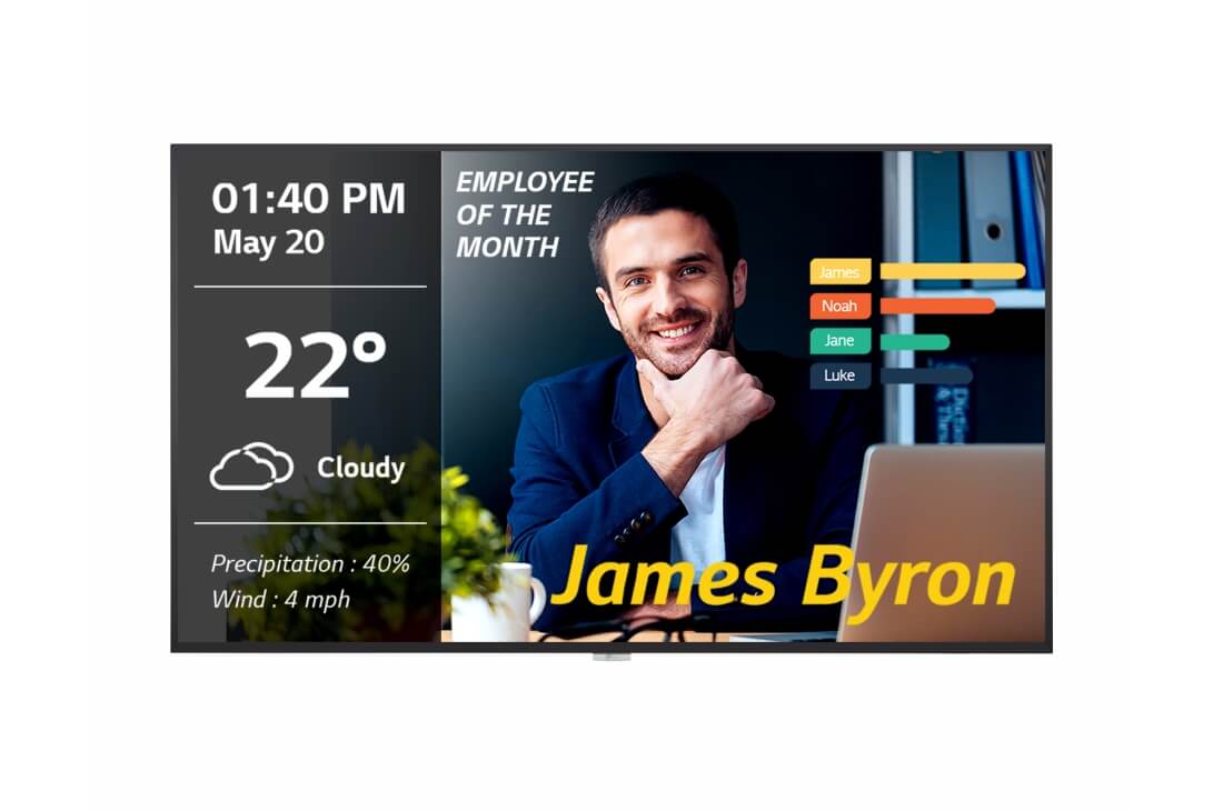 LG 49UM3DF Pantalla de señalización digital de 49 pulgadas