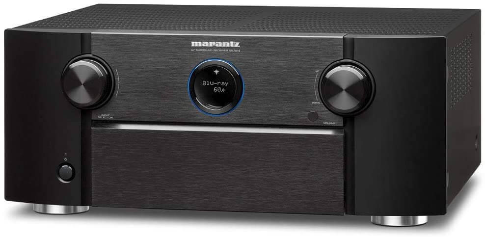 Marantz SR7015, Receptor de A/V 8K de 9.2 Canales con Sonido 3D y HEOS Built-in