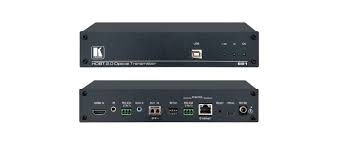 Kramer 691 Transmisor de fibra óptica HDMI MM/SM con USB, Ethernet, RS-232, IR
