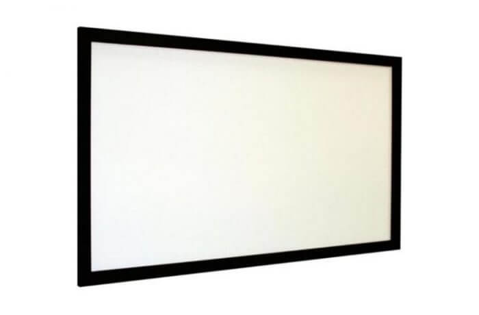 Artlight 10F067118MWF Pantalla fija tensionada 136 pulgadas, tamaño 1.69m x 3.00m, formato 16:9HD