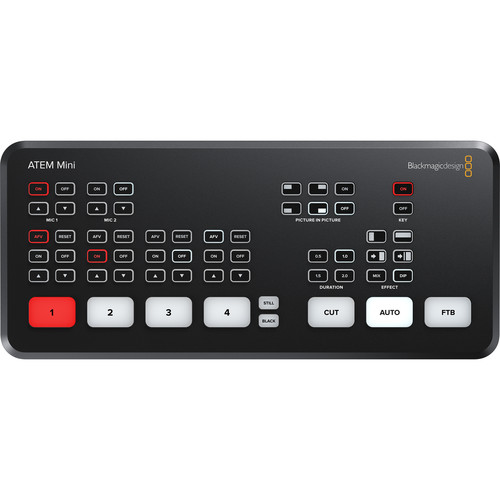 Blackmagic BMD-SWATEMMINI Conmutador de transmisión en vivo