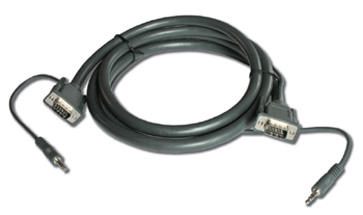 KRAMER C-GMA/GMA-6 Cable VGA con Audio 3.5mm de 1.8 Metros