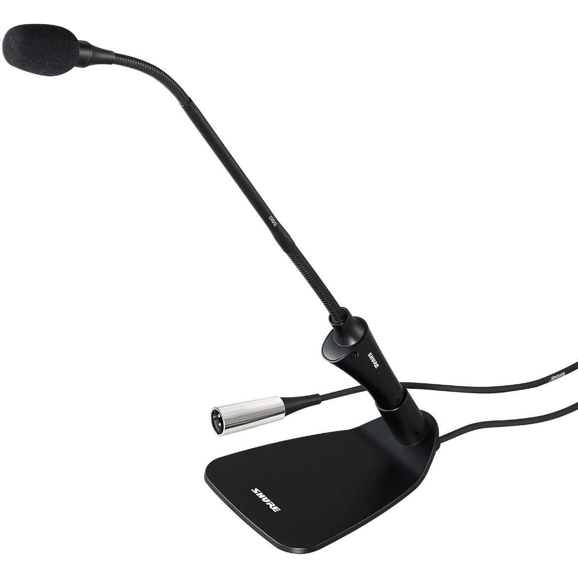 Shure CVG12D-B/C Micrófono cuello de ganso con cable de 3.6 mts