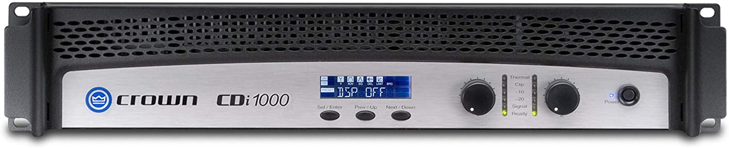 CROWN CDI-1000 Amplificador comercial de dos canales 500 W