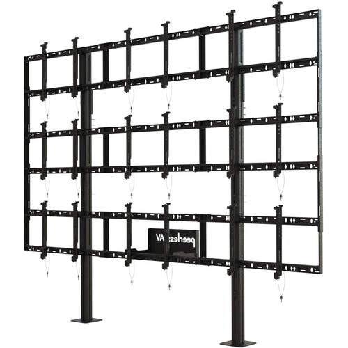 PEERLESS-AV DS-S555-3X3 Montaje en pedestal de pared de video modular pantallas de 46 a 55