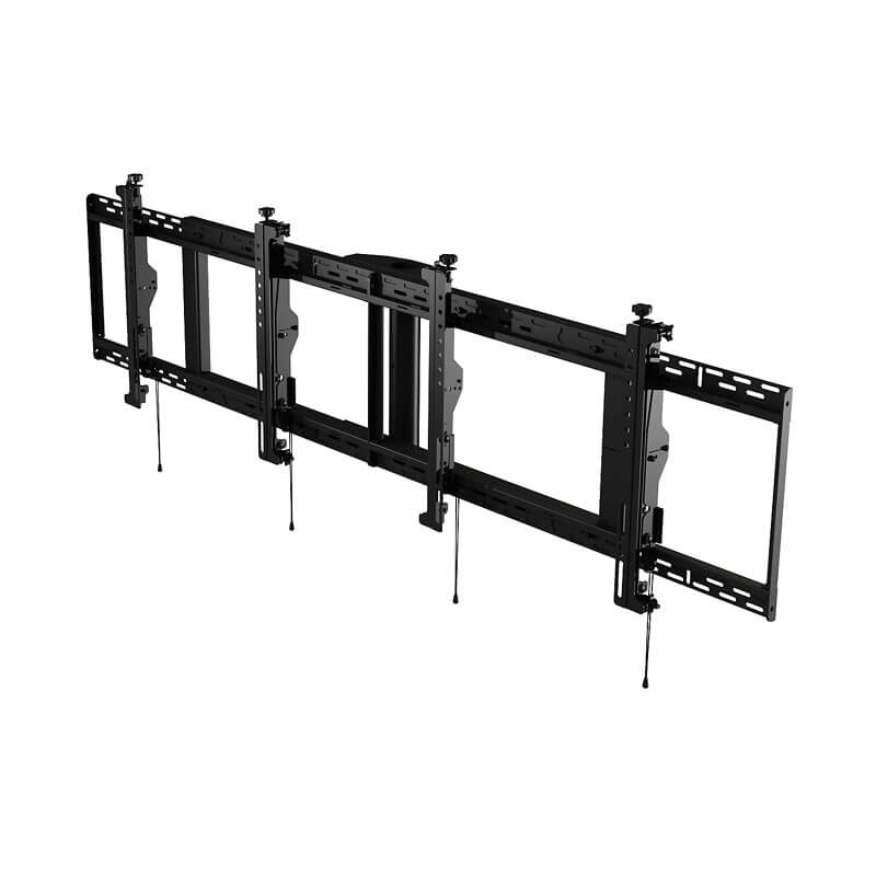 Soporte para arreglo de video wall 2x1 horizontal