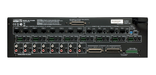 Inter M PX-8000 Sistema de matriz de audio 8X8