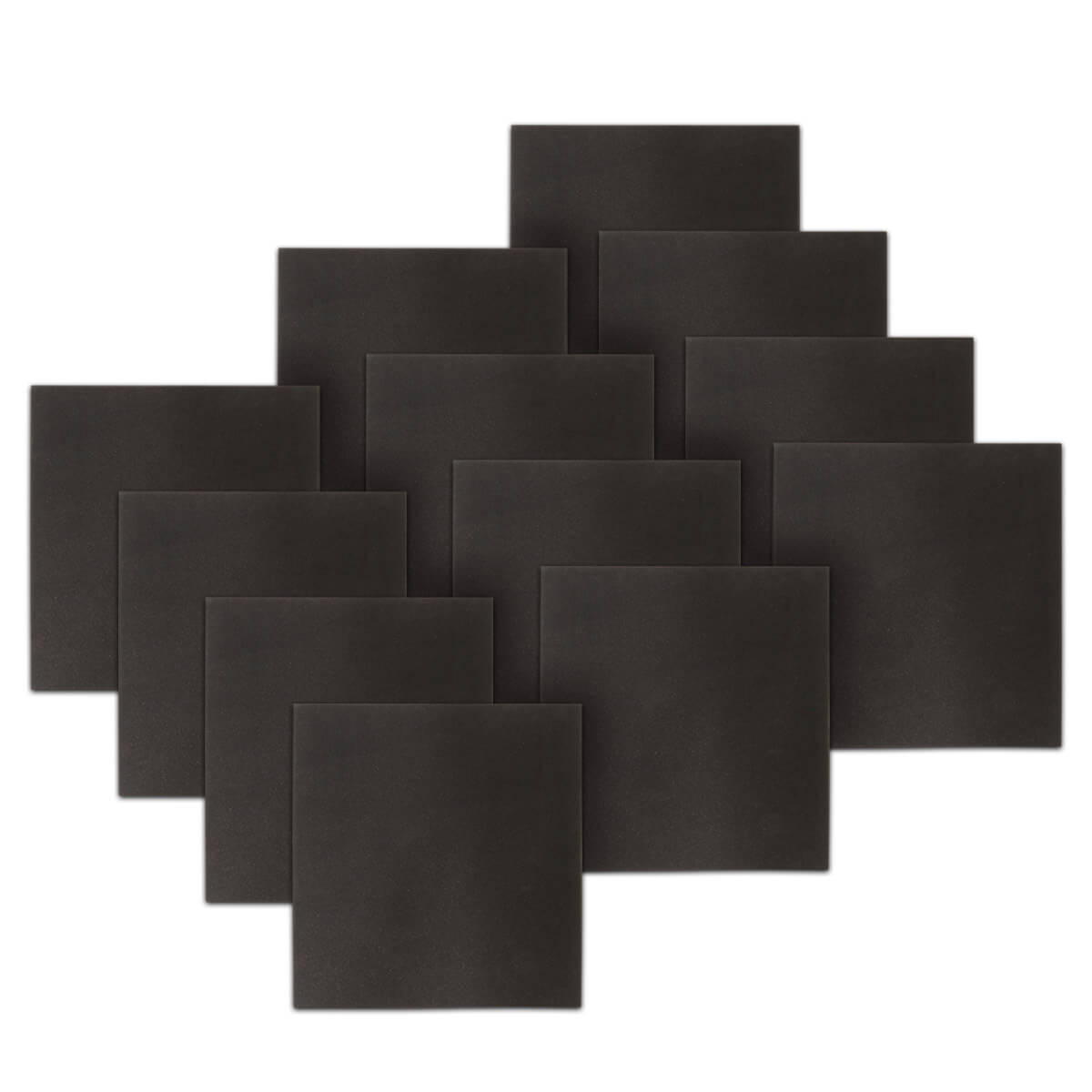 Professional Acoustic Panel EAL3-SXT12 Panel Espuma Acústica Esponja Sala Cine Kit 12 Pza 20x20x7cm