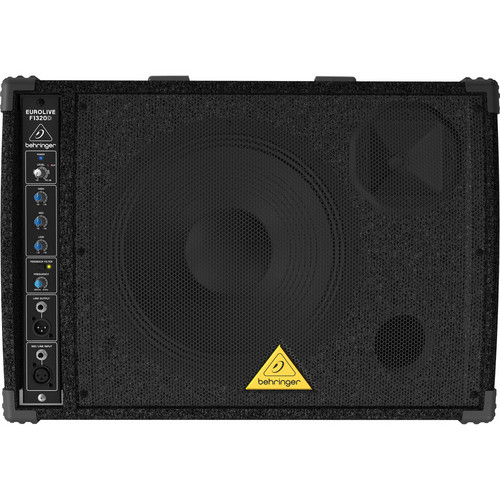 Behringer F1320D Sistema de altavoces de monitor activo de 2 vías de 300 watts con woofer de 12