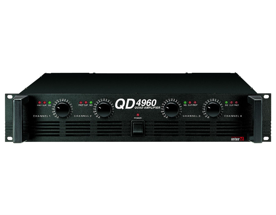 Inter M QD-4960 Amplificador 4 canales 240W