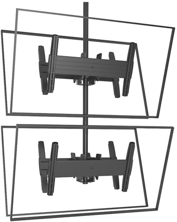 Chief LCB1X2U Soportes de techo grandes apilados espalda con espalda FUSION