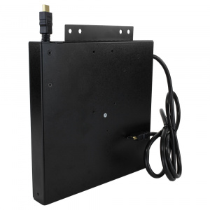 FSR LP-TBRT-HDMI-BK Retractor de cable HDMI de bajo perfil