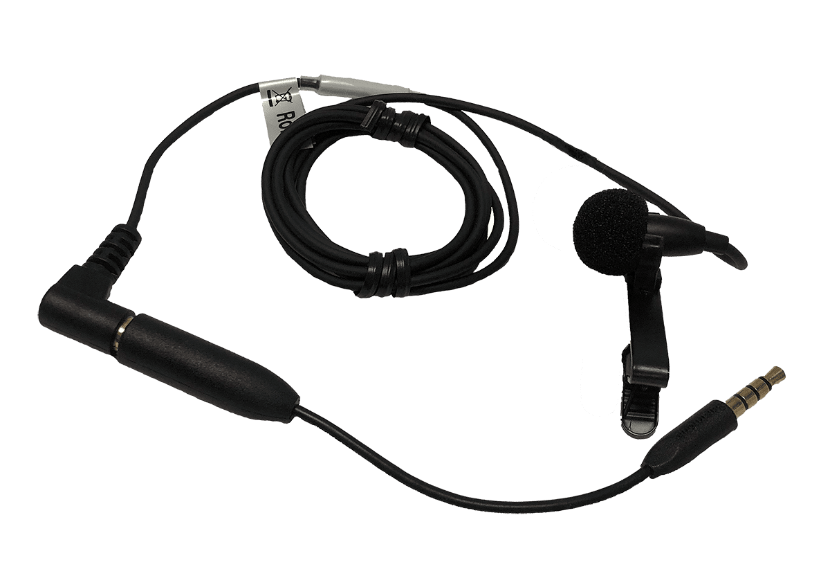 Micrófono omnidireccional con clip de solapa Mic 190