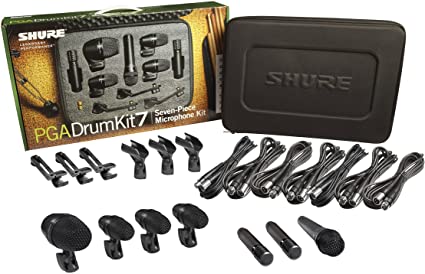 SHure PGADRUMKIT7 Kit de Bombo PGA52, 57, 56(X3), 81(X2)